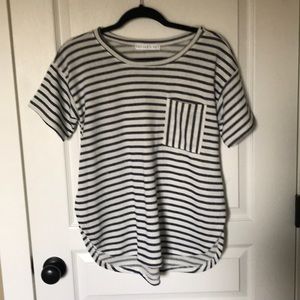 Striped short sleeve